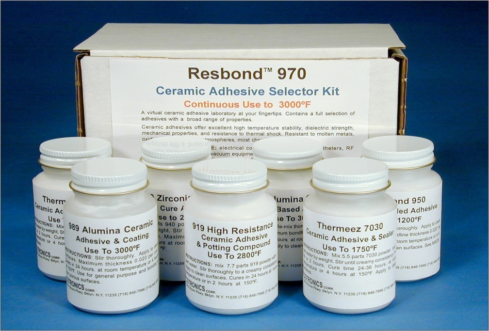 Resbond 970 4000°F 高温粘合剂选择套件